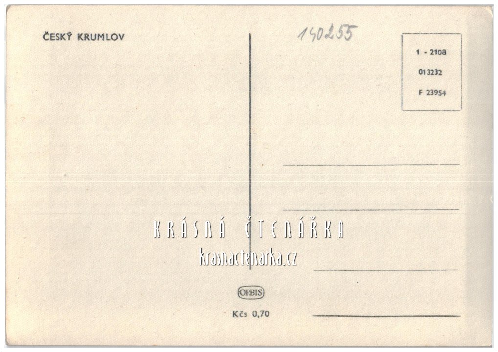 ČESKÝ KRUMLOV, Pohled na zámek