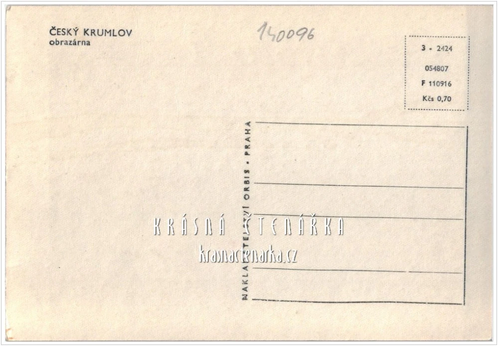 Zámek ČESKÝ KRUMLOV, Obrazárna