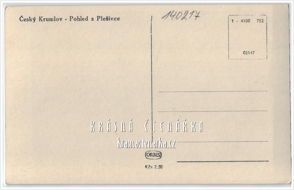 ČESKÝ KRUMLOV, Pohled z Plešivce