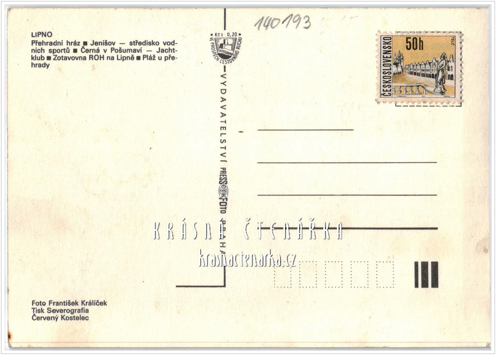 Vodní nádrž LIPNO