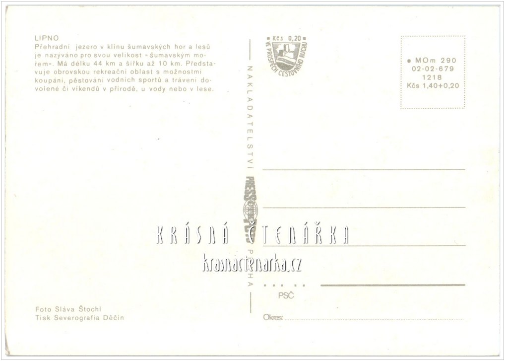 Vodní nádrž LIPNO