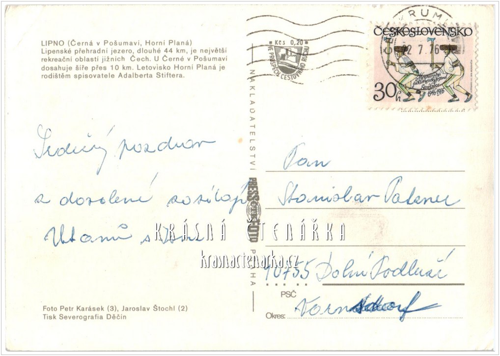 Vodní nádrž LIPNO