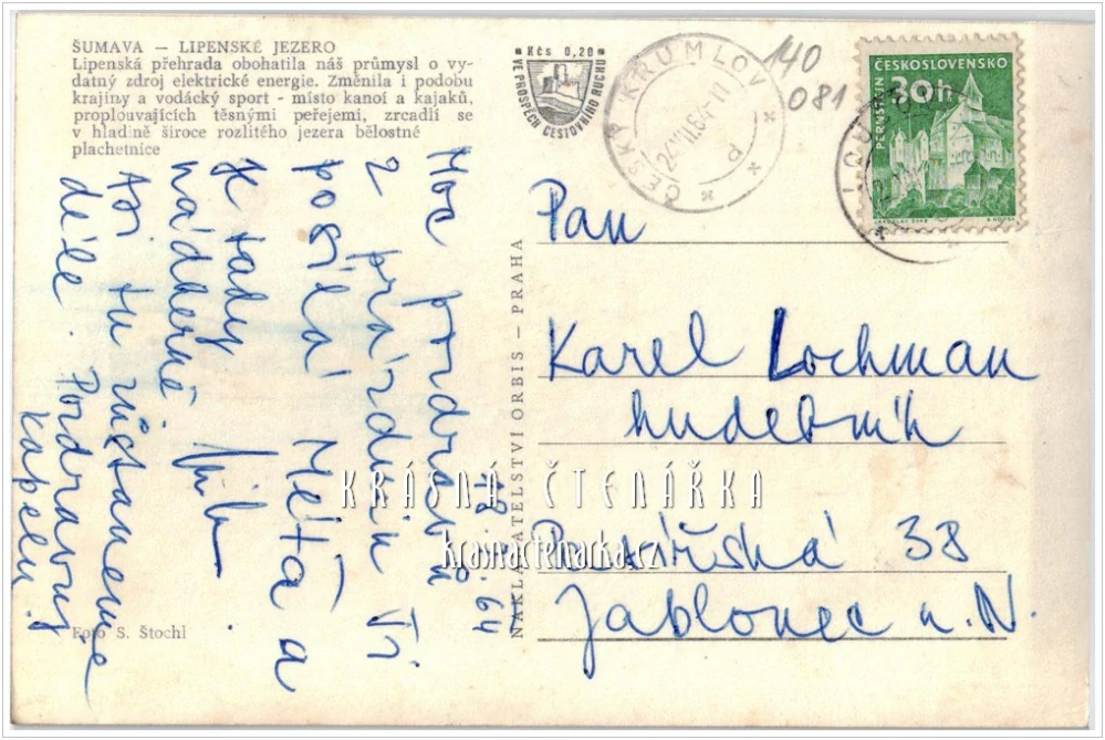 Vodní nádrž LIPNO s plachetnicemi