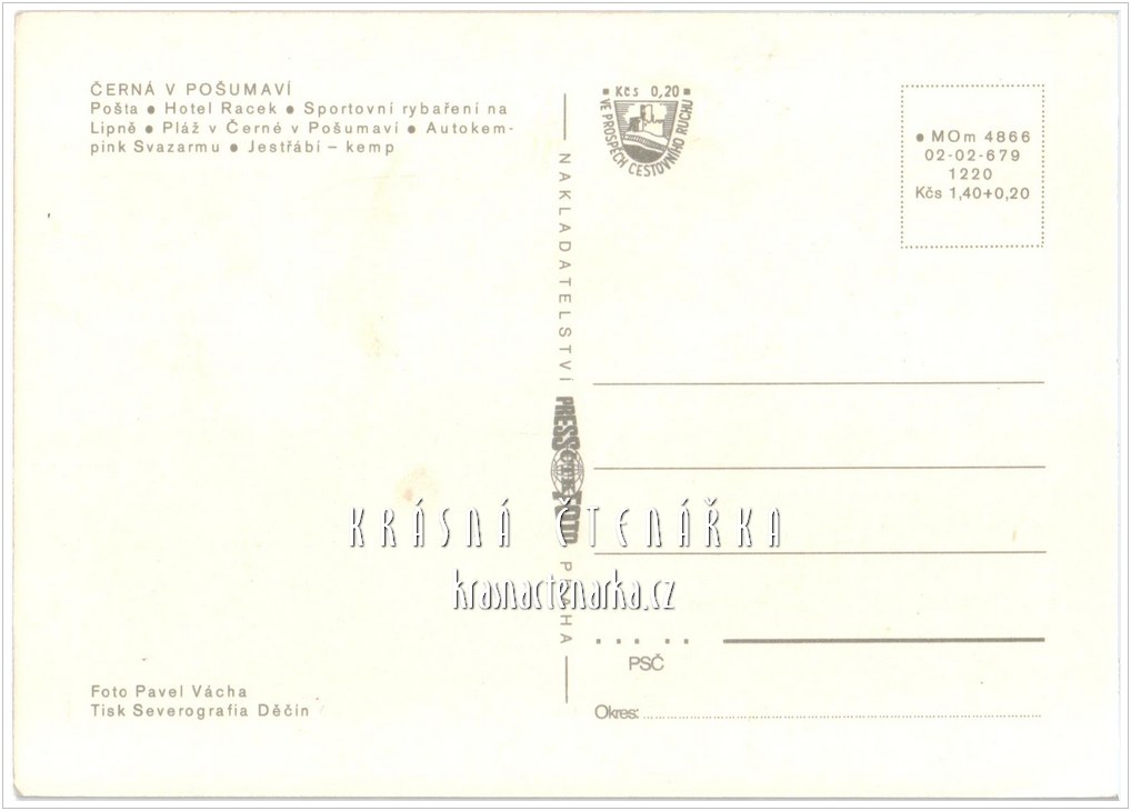 ČERNÁ V POŠUMAVÍ