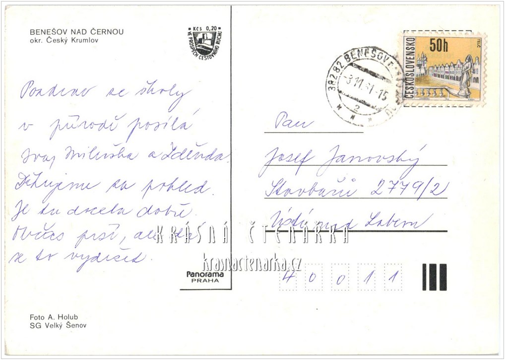 BENEŠOV NAD ČERNOU