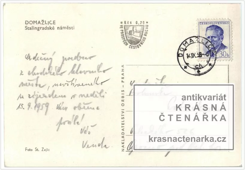 DOMAŽLICE, Náměstí Míru