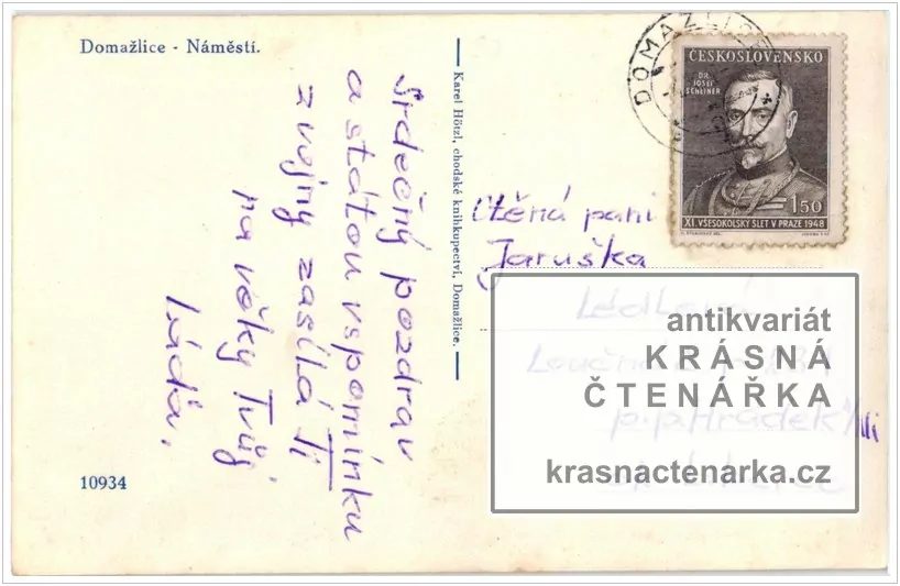 DOMAŽLICE, Náměstí