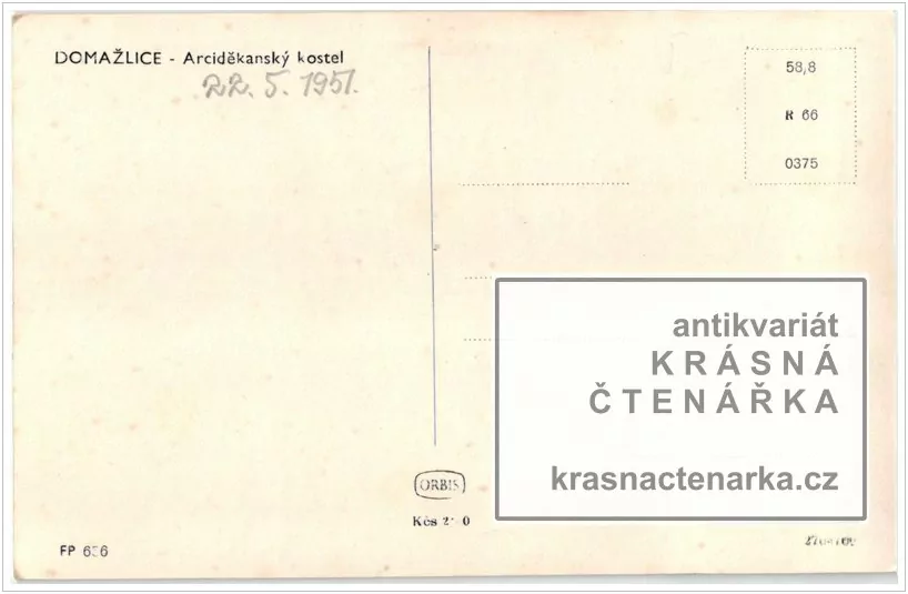 DOMAŽLICE, Kostel Narození Panny Marie