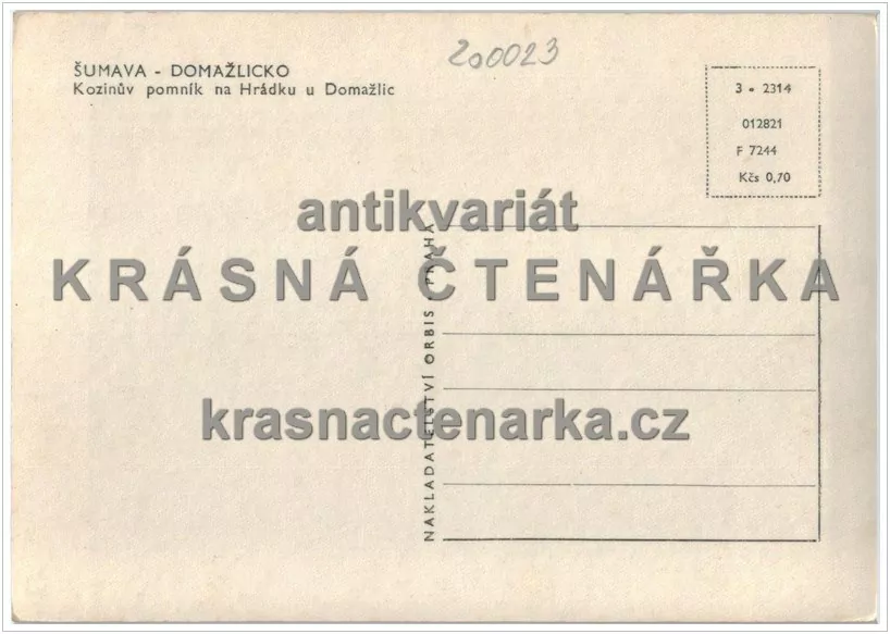 ÚJEZD, Pomník Jana Sladkého Koziny
