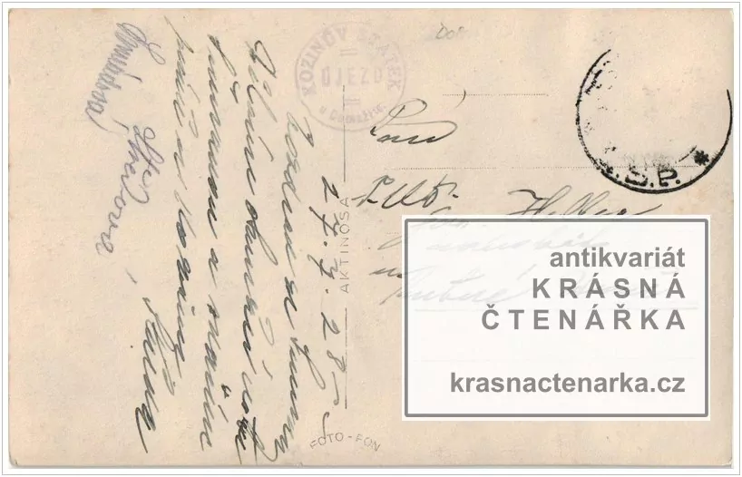 ÚJEZD, Kozinův statek a hostinec