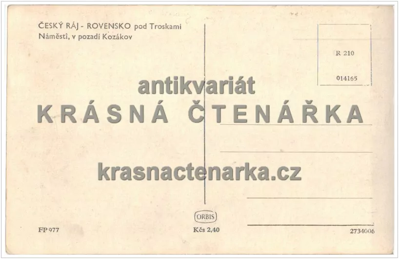 ROVENSKO POD TROSKAMI (Náměstí)