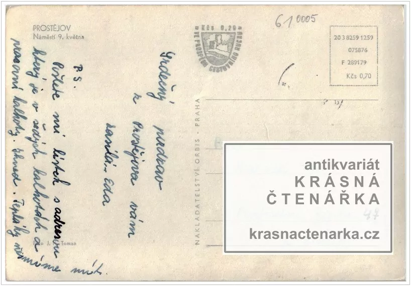 PROSTĚJOV (radnice a náměstí 9. května)