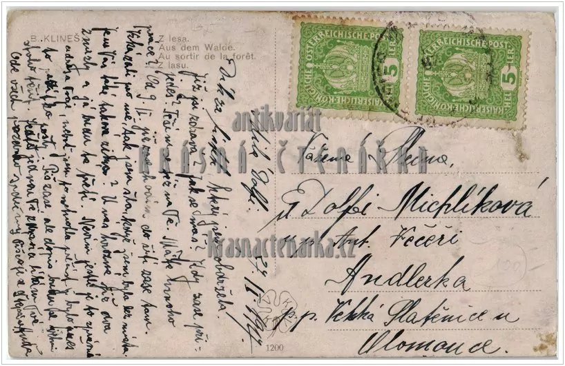 LIDSKÁ PRÁCE (Sběr chrastí, il. Klimeš Bohumil)