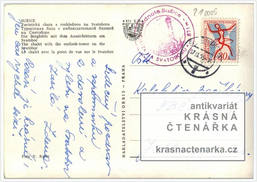 SUŠICE (Rozhledna a chata Svatobor)