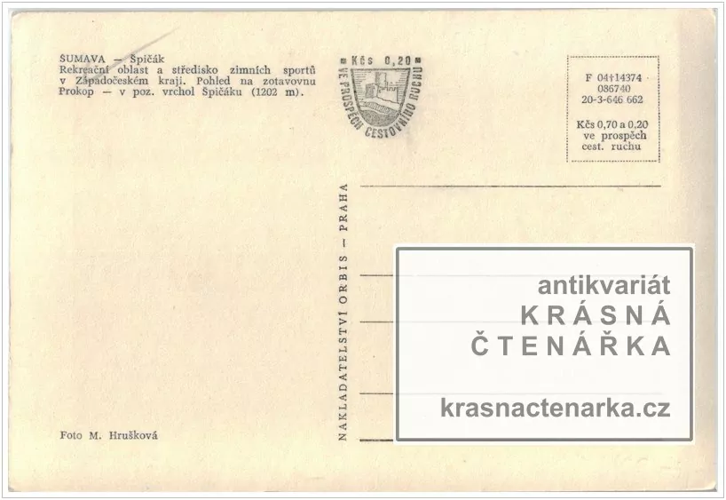 ŠPIČÁK - ŽELEZNÁ RUDA (Pohled na hotel Prokop)