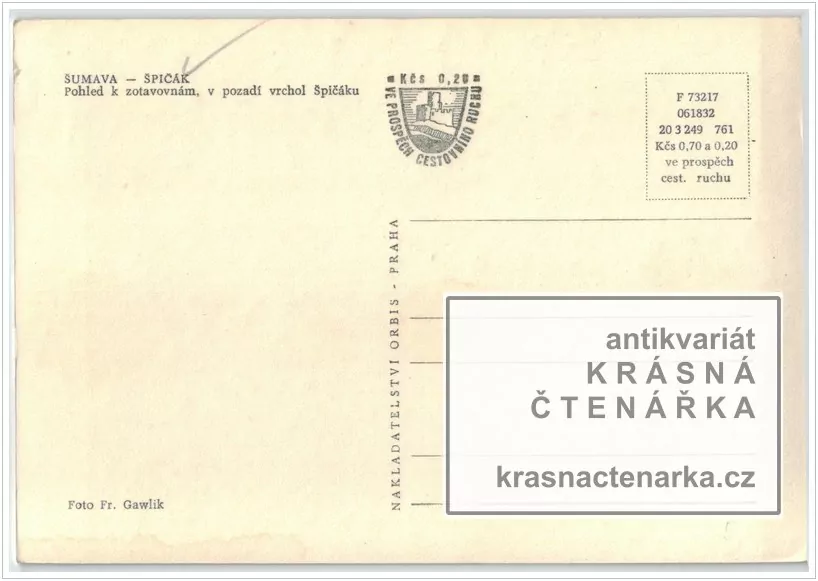 ŠPIČÁK - ŽELEZNÁ RUDA (Pohled na hotel Prokop)