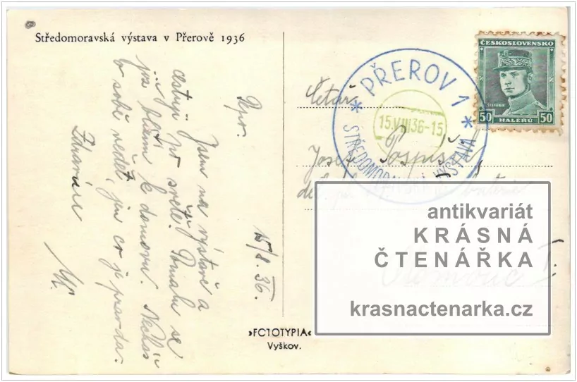 PŘEROV, Středomoravská výstava 1936