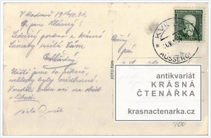 MODRAVA (Klostermannova chata)