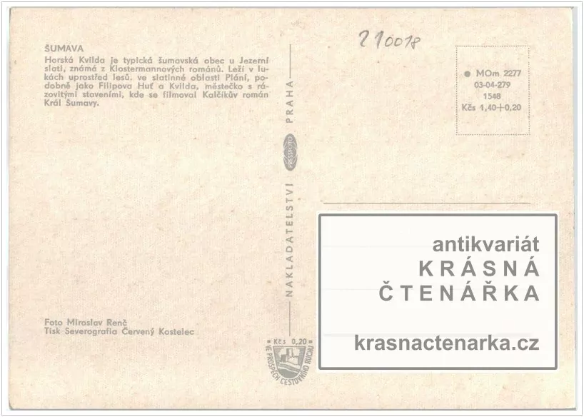 HORSKÁ KVILDA - FILIPOVA HUŤ