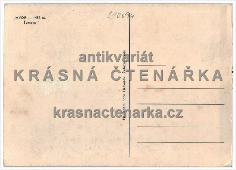ŠUMAVA (Hora Javor)