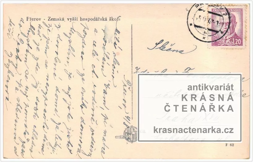 PŘEROV, Zemská vyšší hospodářská škola