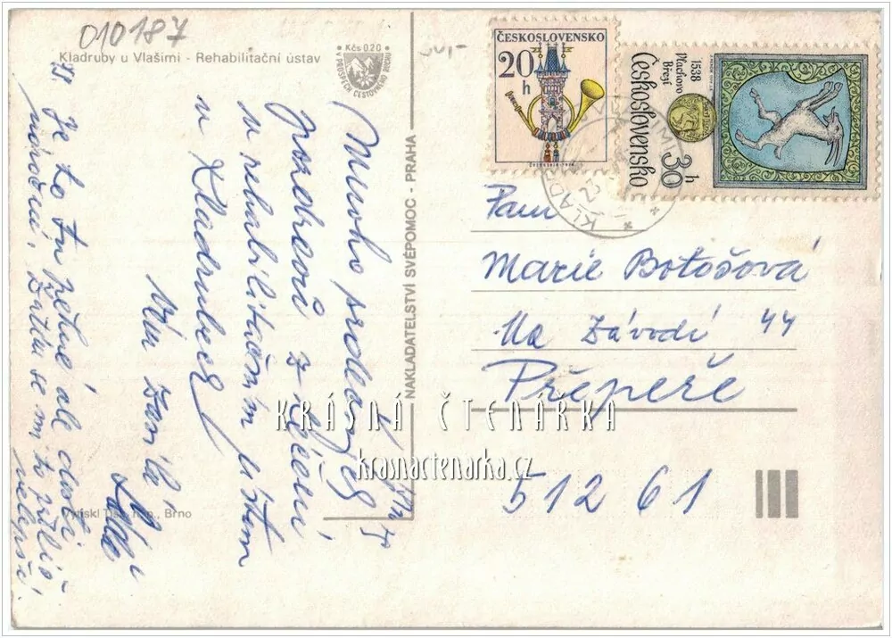 KLADRUBY, Rehabilitační ústav