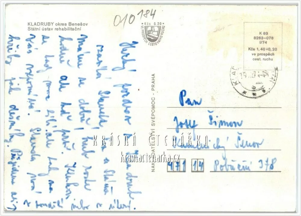 KLADRUBY, Rehabilitační ústav