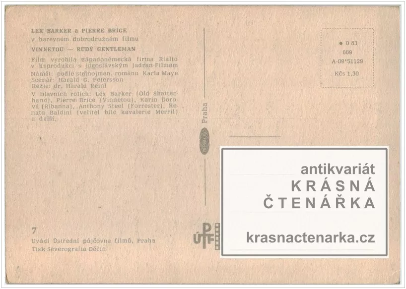 Film VINNETOU (Brice / Barker)