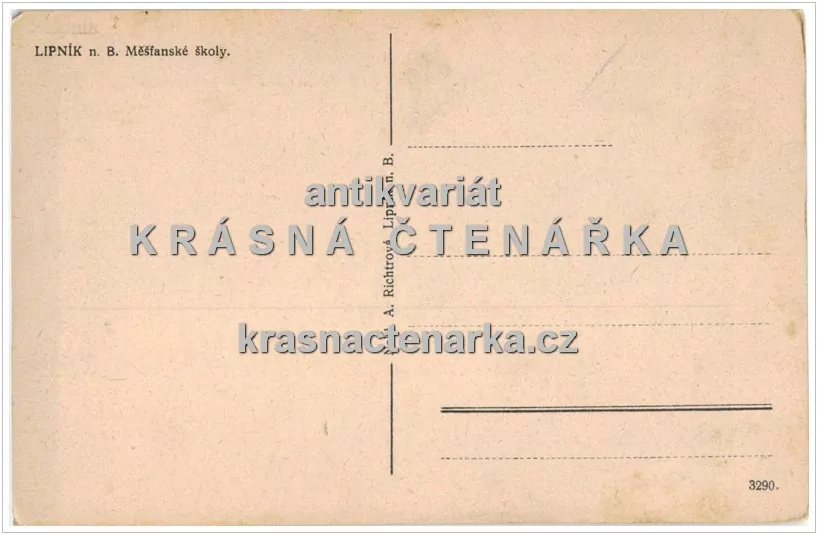 LIPNÍK NAD BEČVOU, Měšťanské školy