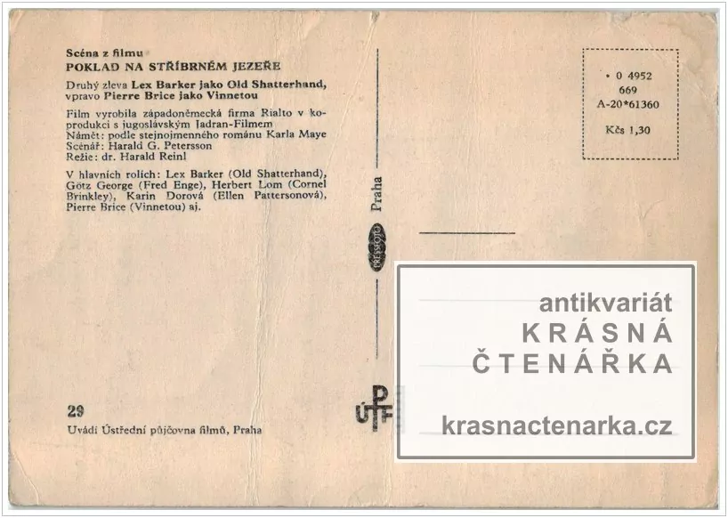 Film POKLAD NA STŘÍBRNÉM JEZEŘE