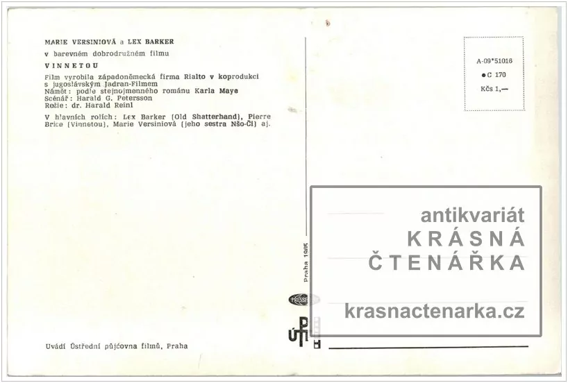 Film VINNETOU (Barker / Versini)