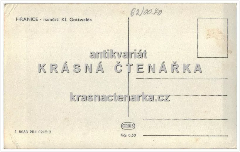 HRANICE, býv. náměstí Kl. Gottwalda