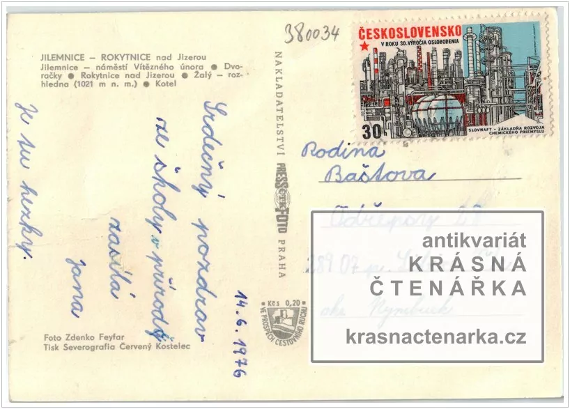 JILEMNICE - ROKYTNICE NAD JIZEROU