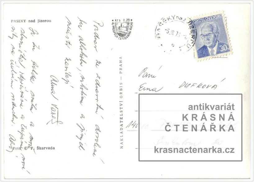 PASEKY NAD JIZEROU (Pohled na kostel a okolí)