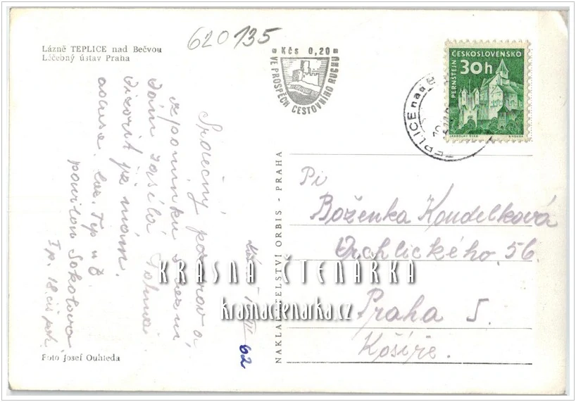 TEPLICE NAD BEČVOU, Lázeňský dům Praha