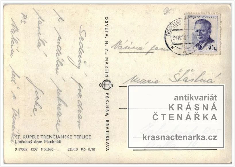 TRENČIANSKE TEPLICE (Liečebný dom Machnáč)