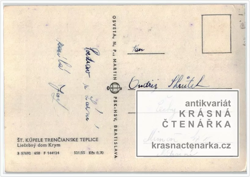 TRENČIANSKE TEPLICE (Ličebny dom Krym)