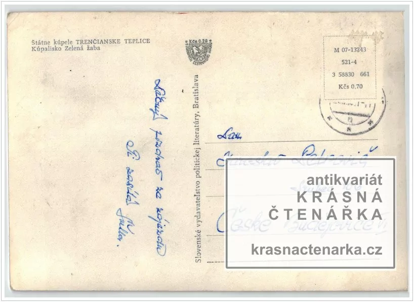 TRENČIANSKE TEPLICE (Kúpalisko Zelená žaba)