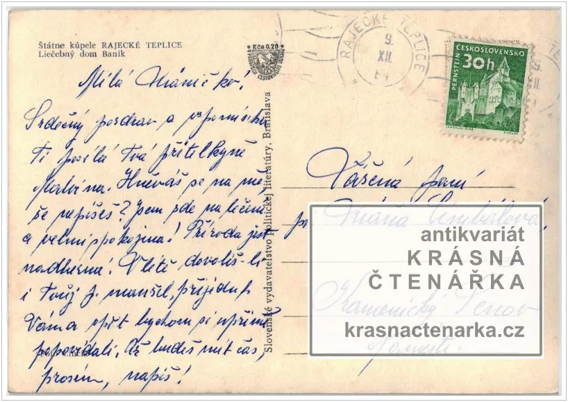 RAJECKÉ TEPLICE (Liečebný dom Baník)