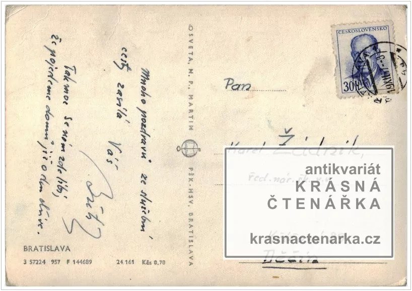 BRATISLAVA (Pohled na hrad)