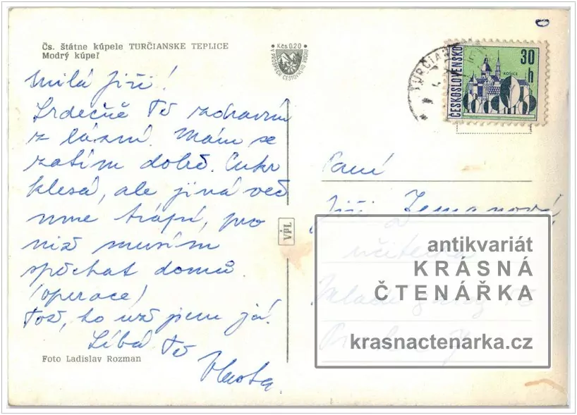 TURČIANSKE TEPLICE (Modrý kúpel)