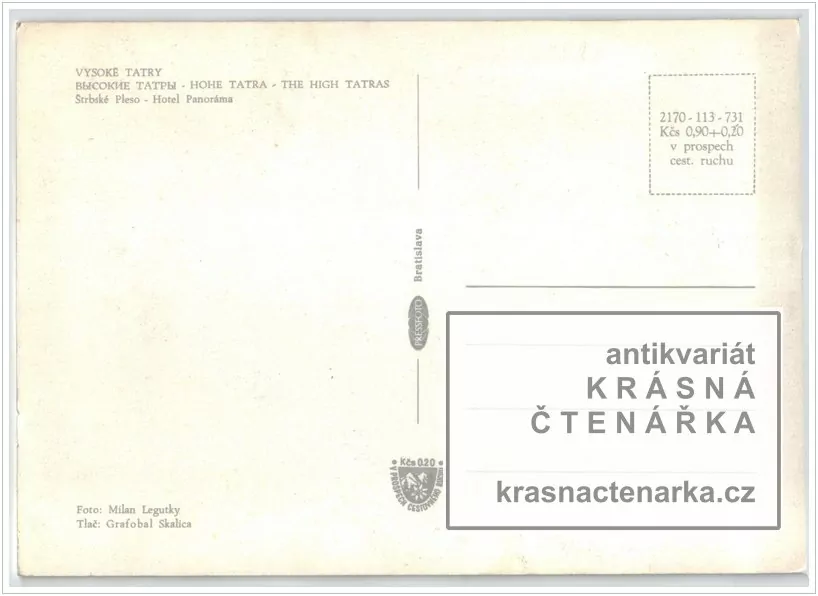 VYSOKÉ TATRY (Hotel Panoráma)