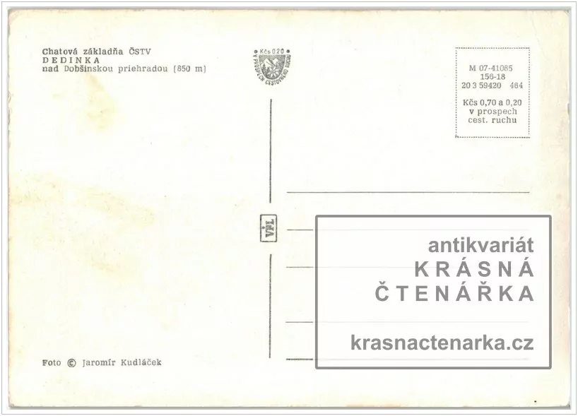 DEDINKA  (Chatová základna ČSTV)