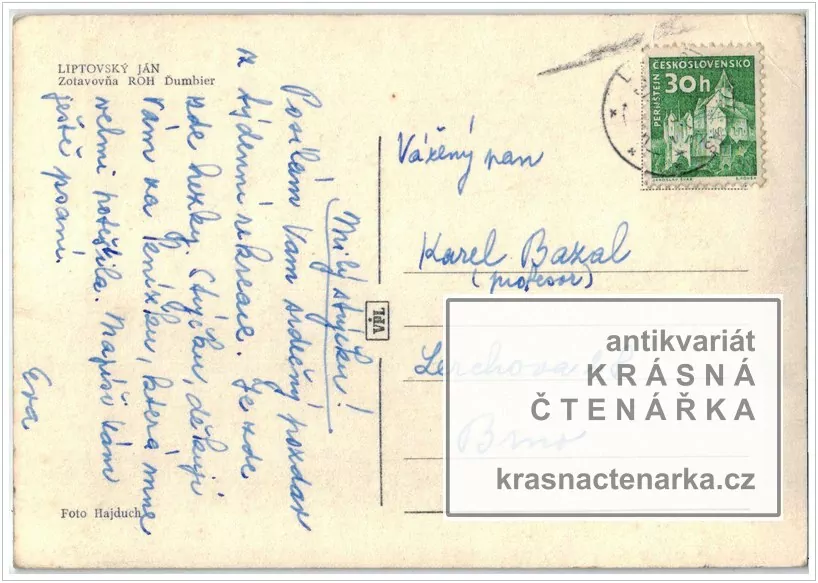 LIPTOVSKÝ JÁN (Zotavovna ROH Ďumbier)