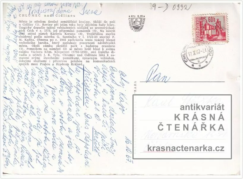 CHLUMEC NAD CIDLINOU