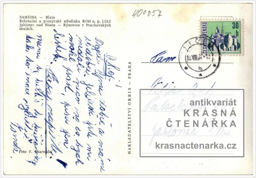 ZÁMOSTÍ - BLATA (rekreační a pionýrské středisko Liaz)