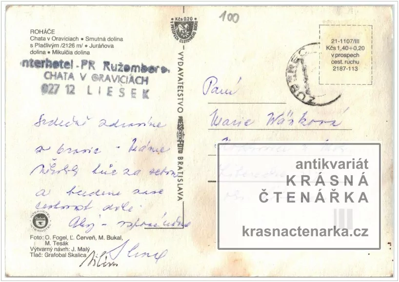 ROHÁČE (Chata v Oraviciach)