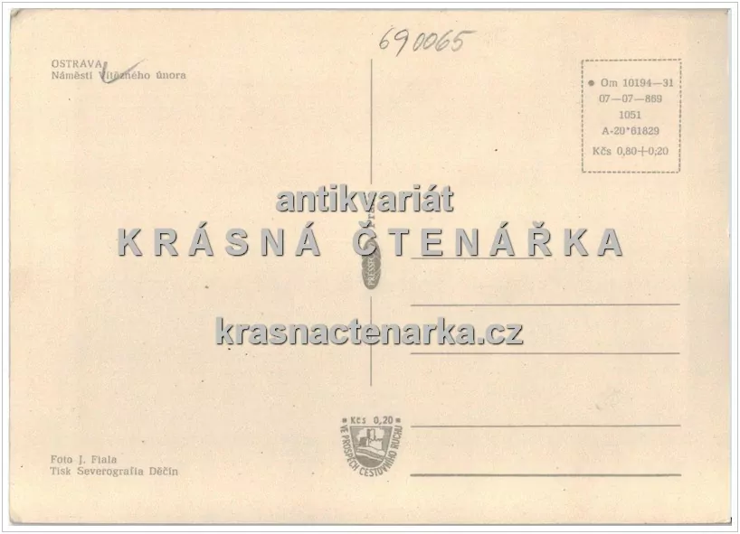 OSTRAVA, býv. náměstí Vítězného února