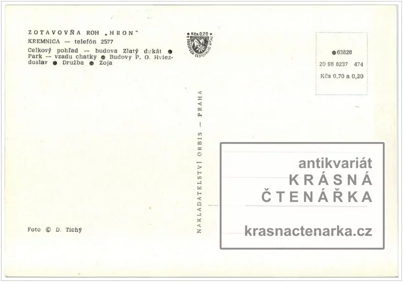 KREMNICA (Zotavovňa ROH Hron)