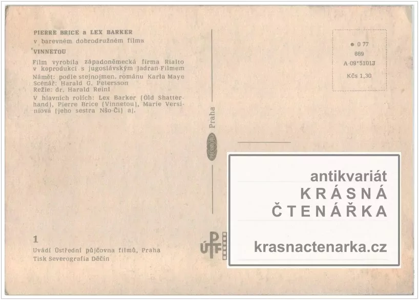 Film VINNETOU (Brice / Barker)